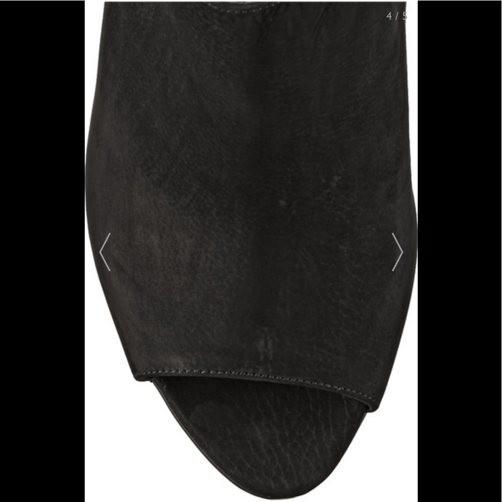 Burberry black suede wedges (never worn) - Picture 8 of 8